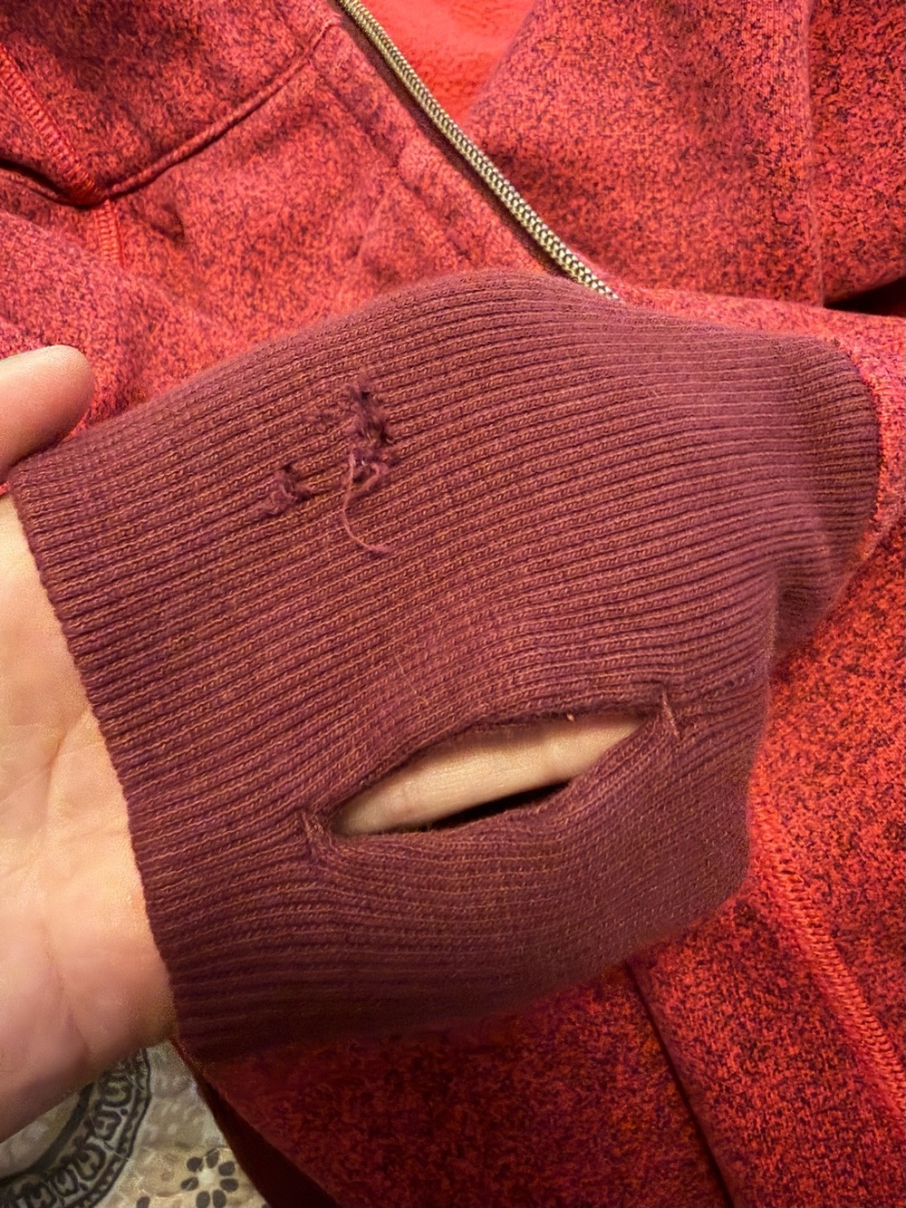 Lululemon Scuba Hoodie III Rio Mist Boom Juice Red Grape - Picture 9 of 9